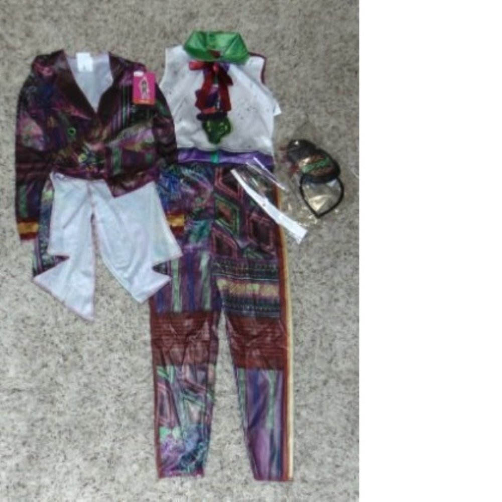 Descendants Celia Halloween Costume 4/6 Jumpsuit, Jacket, Hat 3 Pc Girls Disney - Picture 3 of 9
